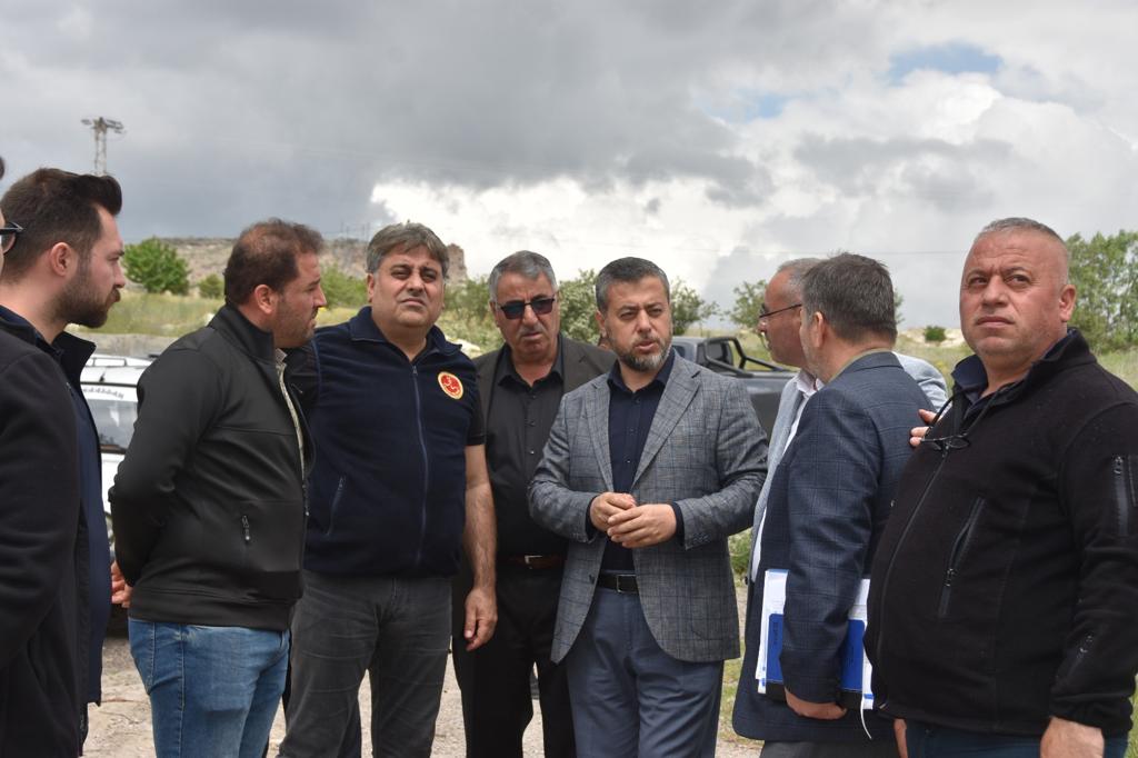 Çat-Nevşehir Arası Yol Genişletme Yapım İşini Yerinde İnceledik...